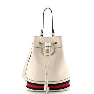 Gucci Small Ophidia Bucket Bag Leather